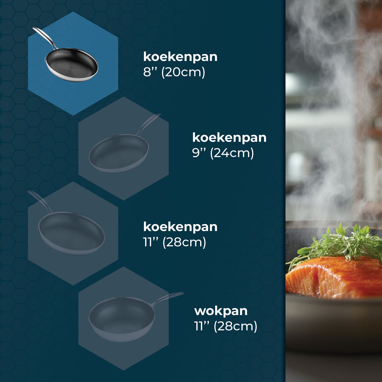 Hybride Koekenpan 20 cm PFAS-vrij